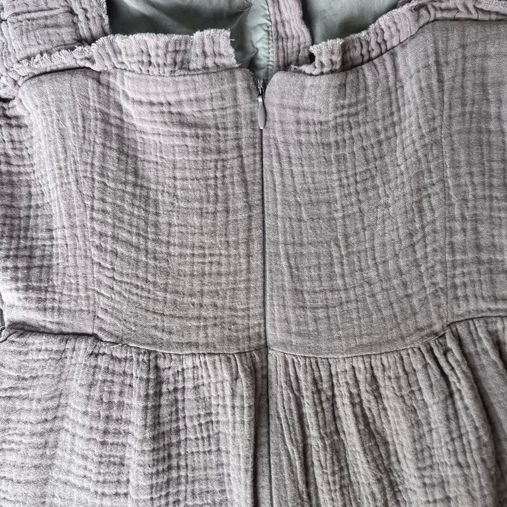 Free the Roses Purple Tiered Sweetheart Sundress - Picture 5 of 7